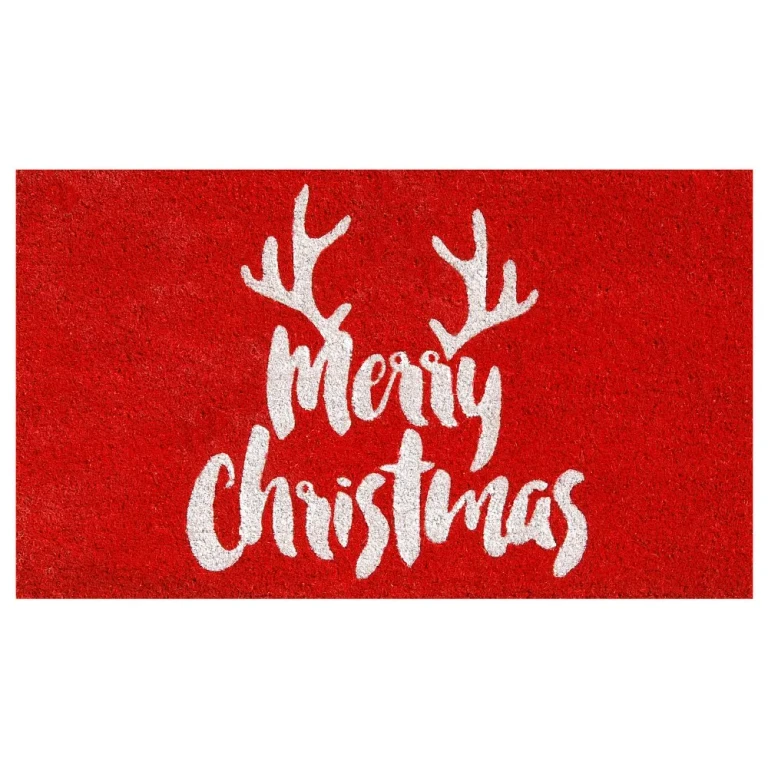 Christmas Antlers Doormat