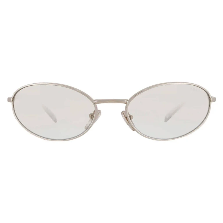 Prada Clear Mirror Gold Gradient Oval Ladies Sunglasses PR A59S 14N7H1 59