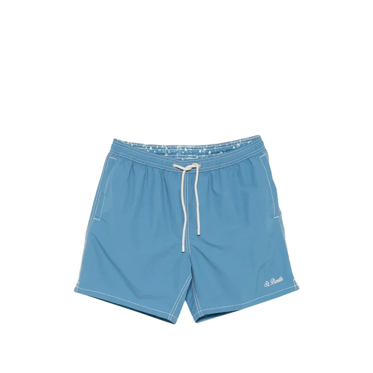 Mc2 Saint Barth Patmos Blue Swimwear - Men