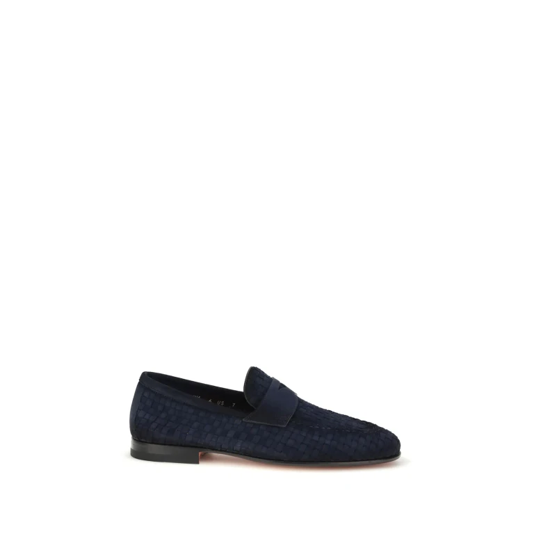 Santoni Carlo Penny Loafers