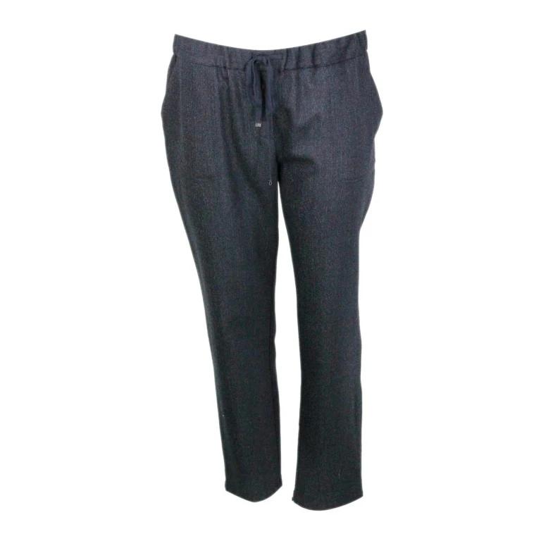 Lorena Antoniazzi Pantalons Décontractés - Bleu