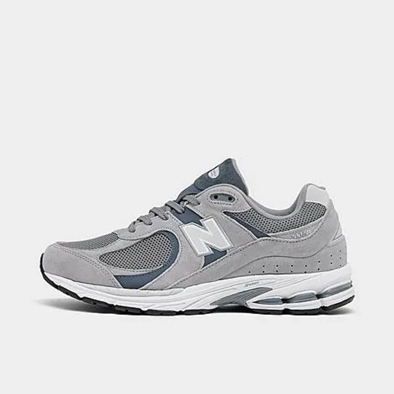 New Balance Men's 2002R Casual Shoes in Steel/Lead/Orca Size: 7.5