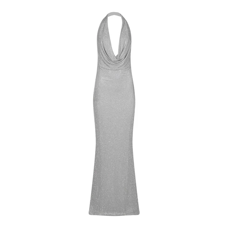 Twenty Fourhaitch Robe Au Genou - Argent