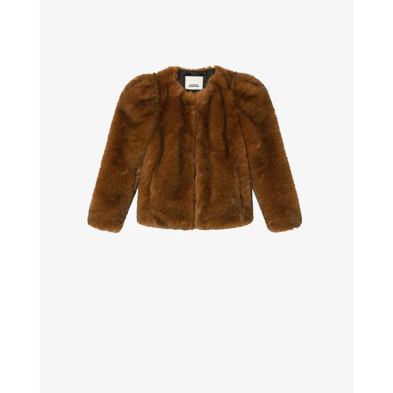 Manteau Bahria - Femme - Ocre - Taille 34 - Isabel Marant