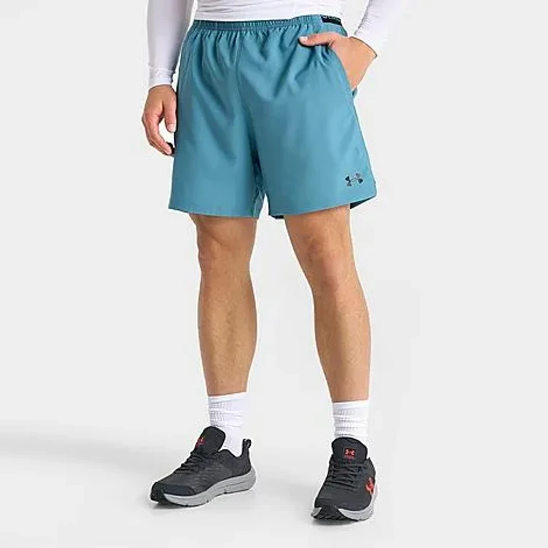Men's Vanish 2.0 6" Woven Shorts in Boundless Blue/Black Size: Small
