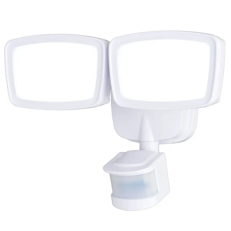 White LED Outdoor Motion Sensor Security Flood Light from the Outdoor Security Collection