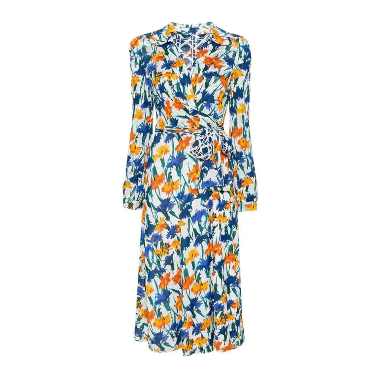 Diane Von Furstenberg Robe Au Genou - Multicolore