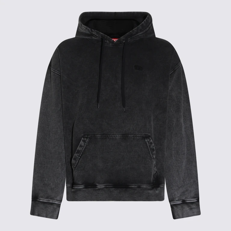 Diesel Sweaters Grey _100 % Co - Men