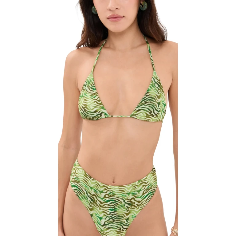 Peixoto Benji Bikini Top Midnight Weave XL