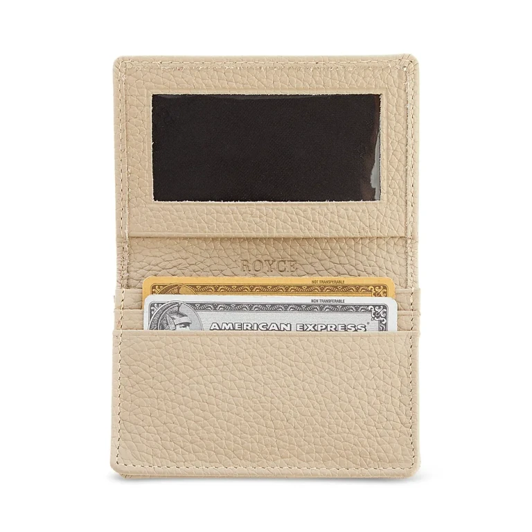 Royce New York Executive Leather Card Case