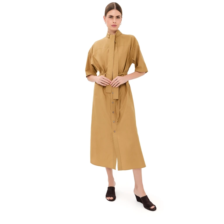 Lemaire Reversible Tube Dress Cumin 36