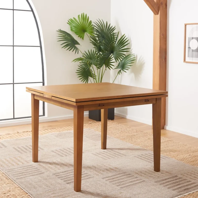Cullen Brown Drop Leaf Dining Table