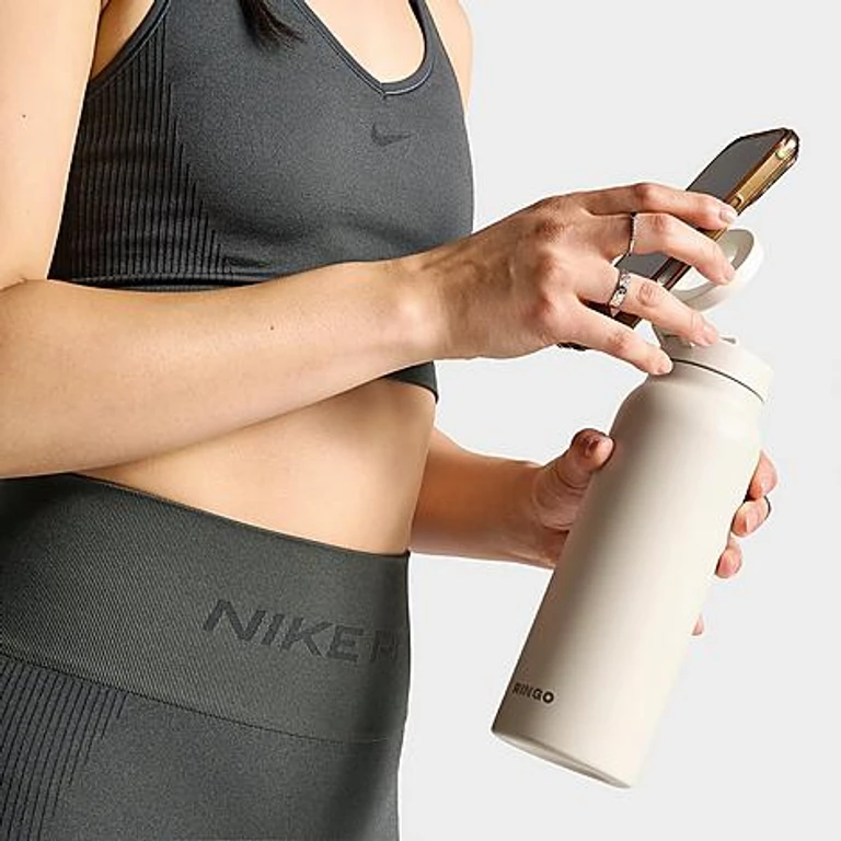 Ringo Pro Phone Mount 24oz Water Bottle in Cream Size: 24 Oz.