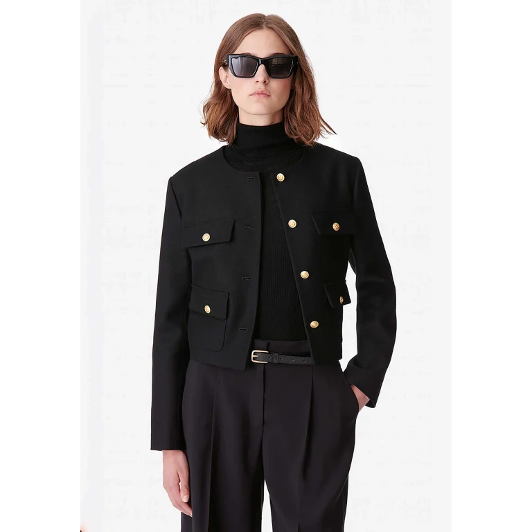 Jacket 4hva31-v02717 Black - BLACK / FR-36