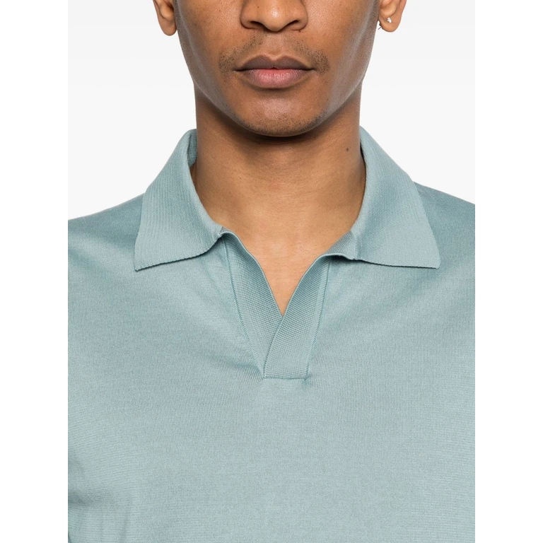 Lardini T-shirts and Polos Sage Green - Men