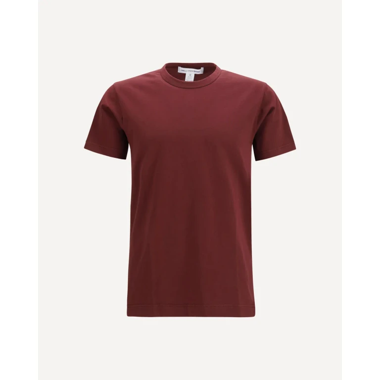 COMME DES GARÇONS SHIRT Short-sleeved cotton crewneck T-shirt Male L