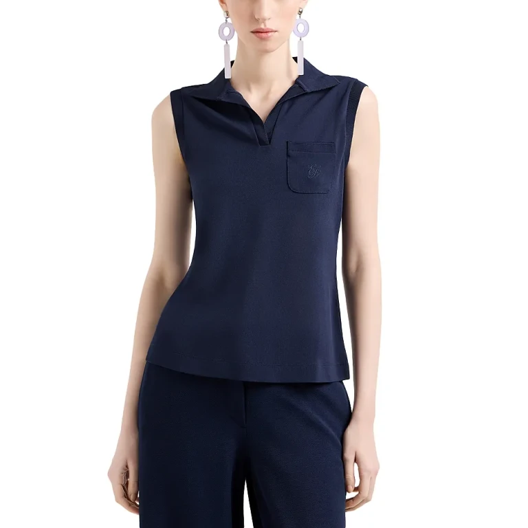 Emporio Armani Ärmelloses Poloshirt