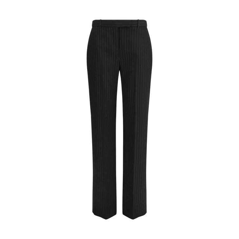 Alexander McQueen Pinstriped Tailored Trousers
