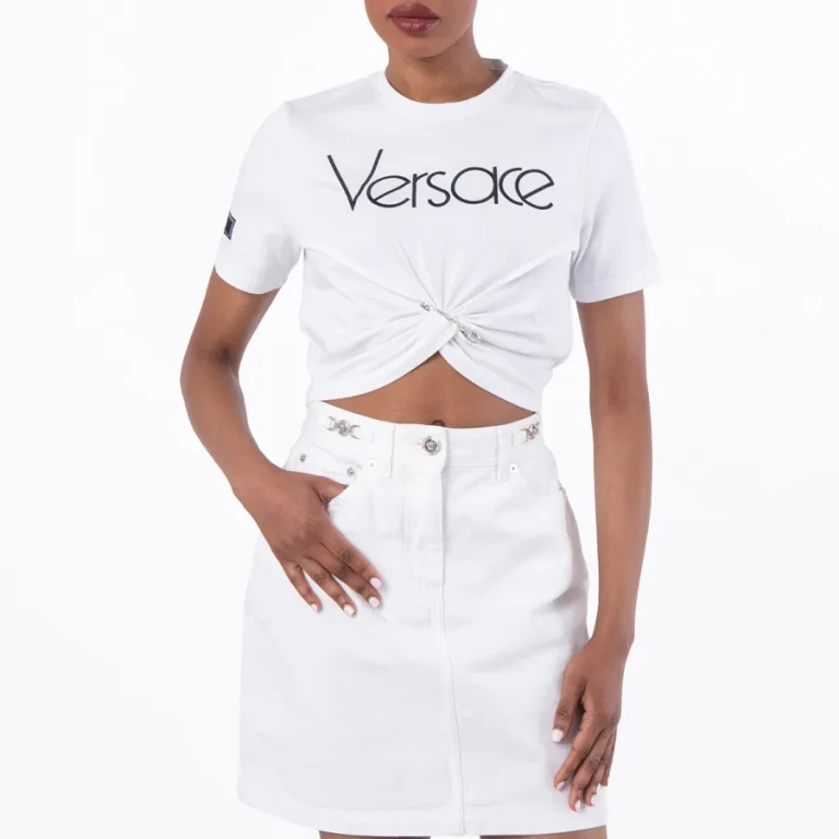 Versace Safety Pin 1978 Logo T-Shirt
