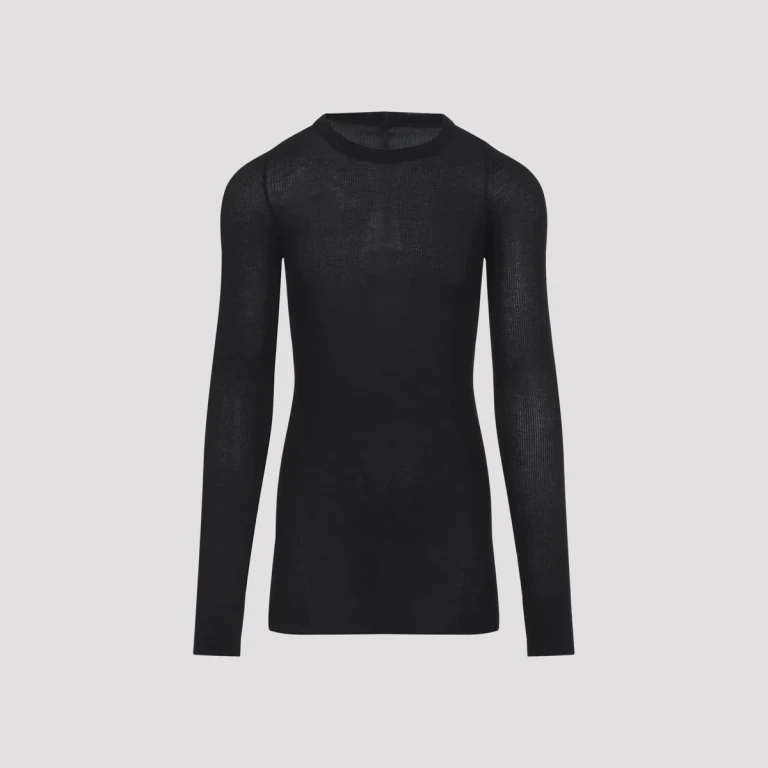 Camiseta de manga larga acanalada Rick Owens