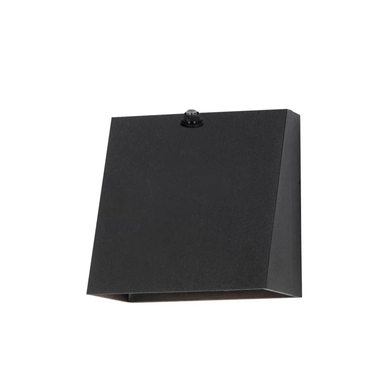 Black LED Outdoor Wall Sconce from the Pathfinder Collection