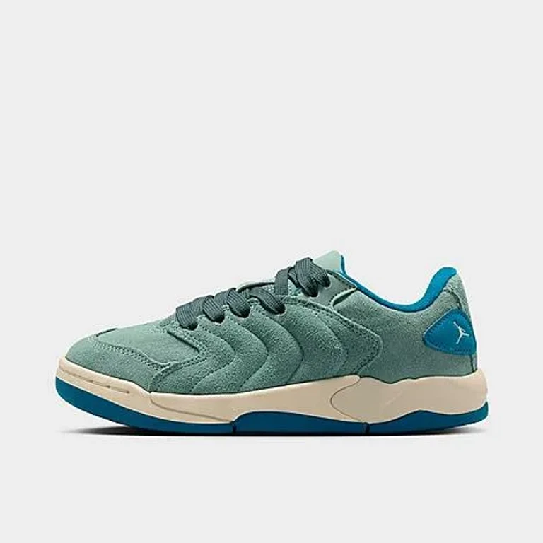 Jordan Big Kids Session Casual Shoes in Dusty Sage/Green Abyss/Hasta Size: 3.5