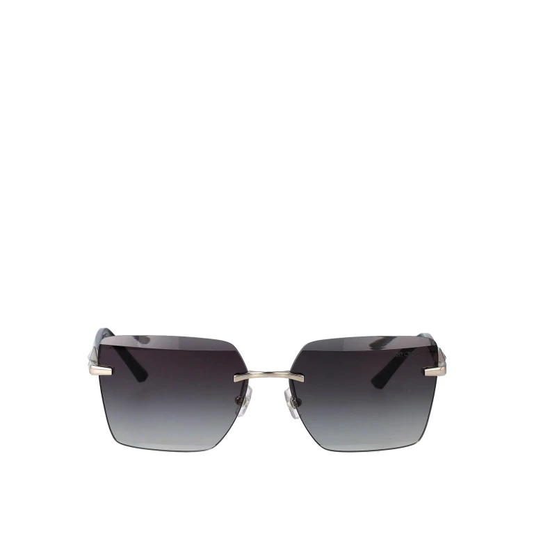 Jimmy Choo Lunettes De Soleil - Argent