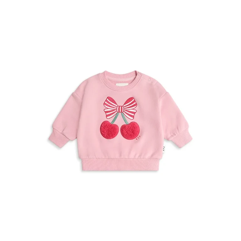 Huxbaby Girls' Cherry Pie Sweatshirt - Baby, Little Kid