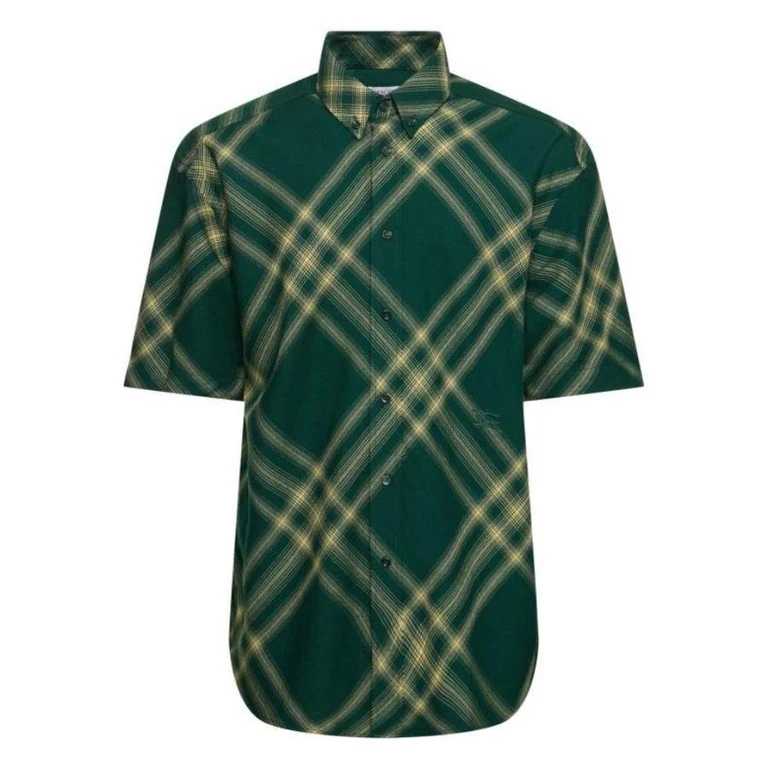 Burberry EKD Check Print Wool Shirt