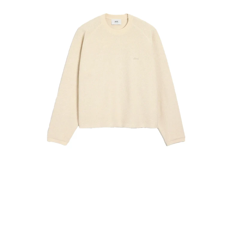Ami Alexandre Mattiussi Ami Sweaters White