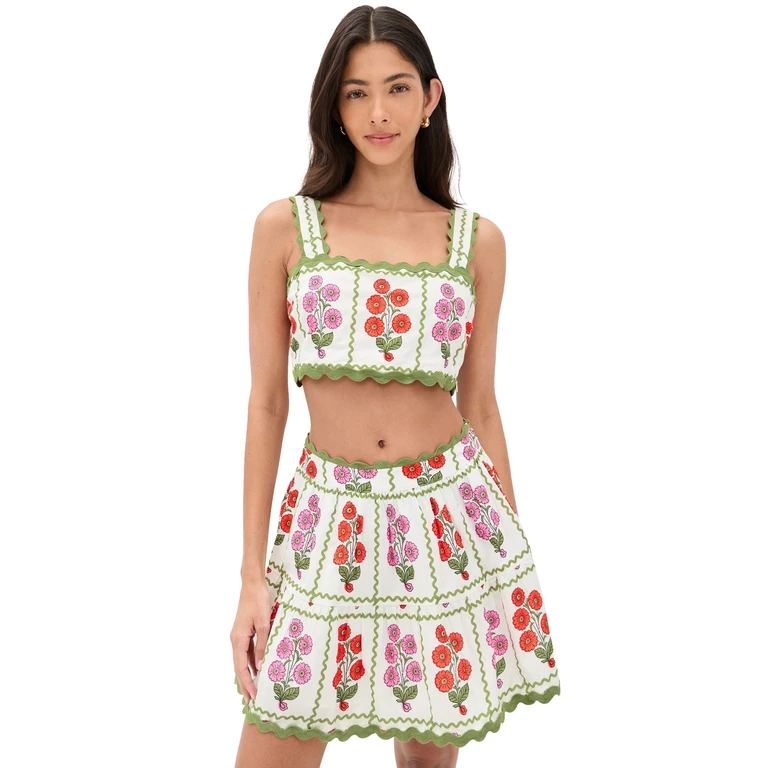 Saylor Silas Skirt Set Multi L
