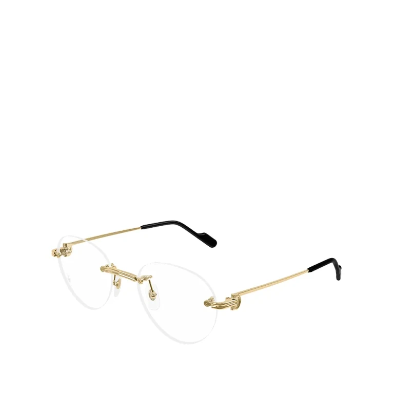 Cartier Premiere De Cartier Round Optical Glasses, 52mm