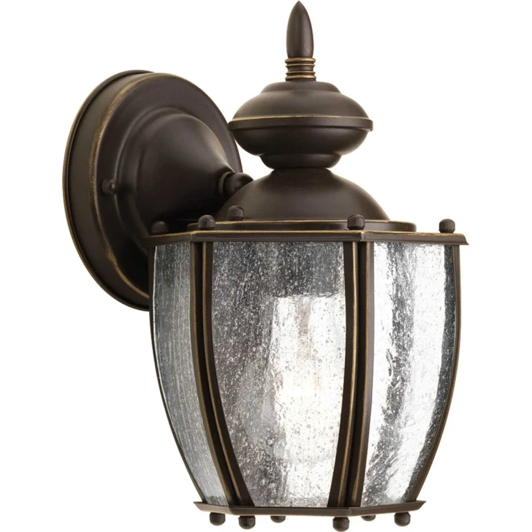 Antique Bronze One Light Wall Lantern from the Roman Coach Collection