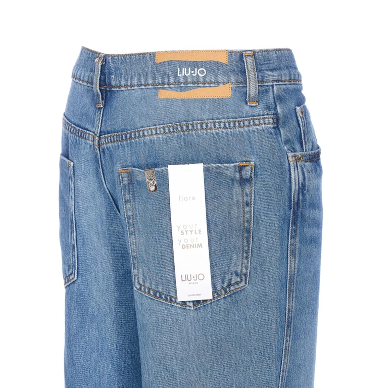 LIU JO BLUE DENIM Trousers Superlat - Women