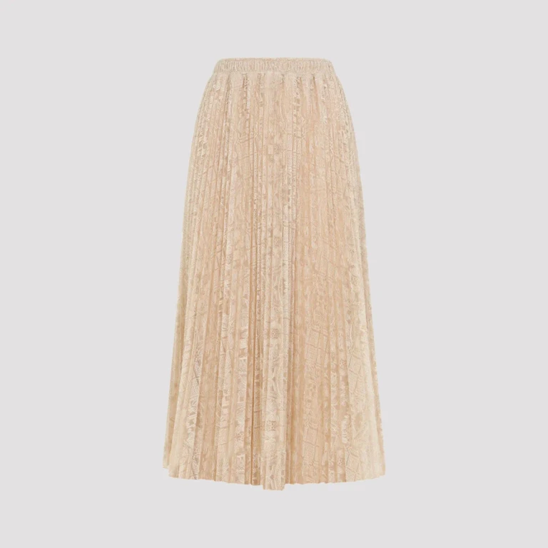Jupe midi en dentelle Ermanno Scervino