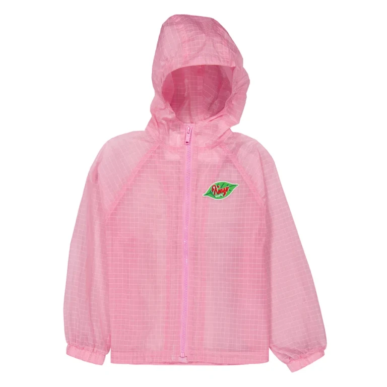 Kenzo Kids Logo Hooded Windbreaker Jacket, Size 6Y