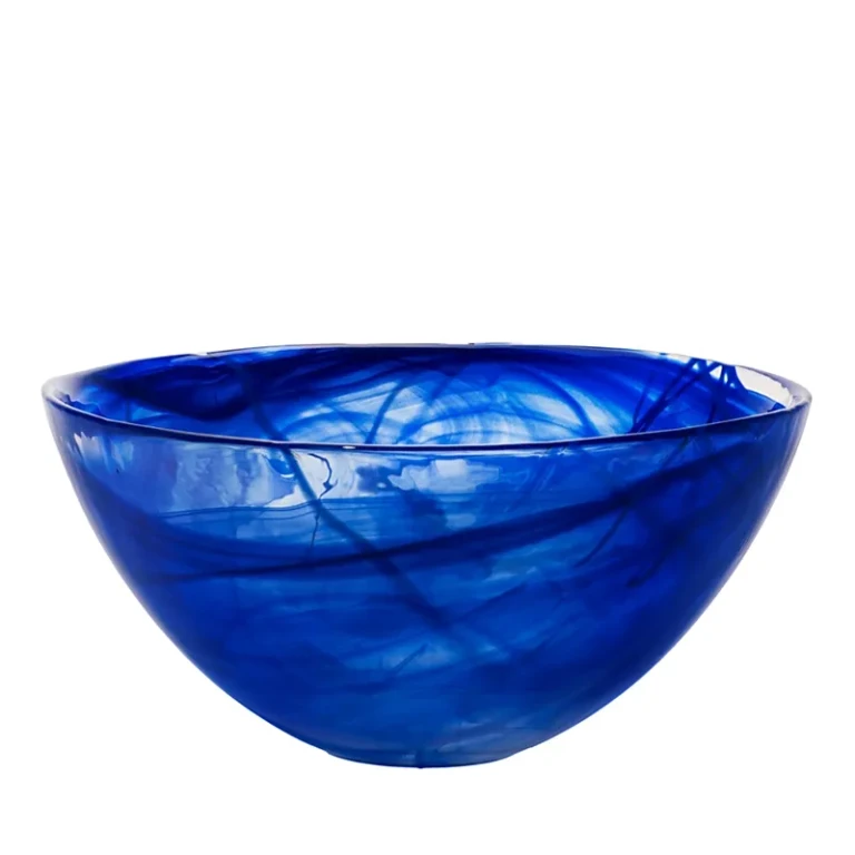 Kosta Boda Contrast Bowl, Blue
