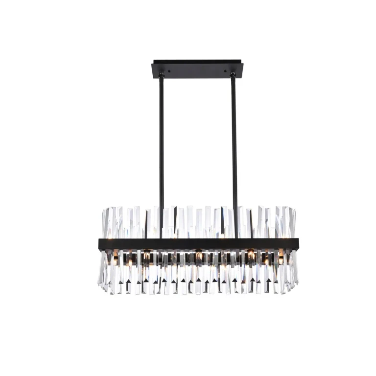 Black 16 Light Chandelier from the Serephina Collection