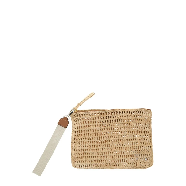 Helen Kaminski Handbag dayani With Crochet Work In Natural Raffia Women