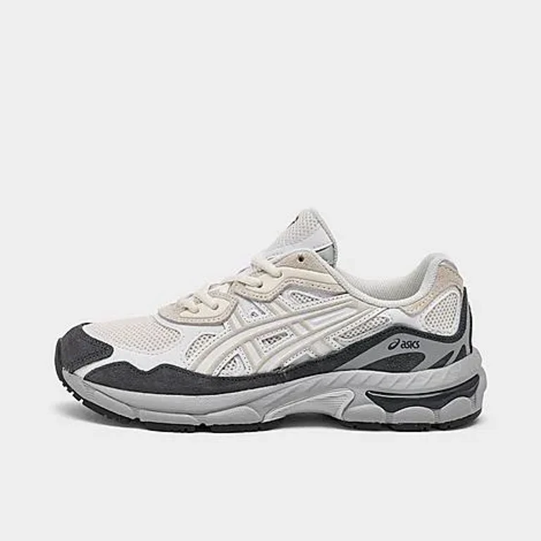 Big Kids ASICS GEL-NYC Casual Shoes in Cream/White Size: 3.5