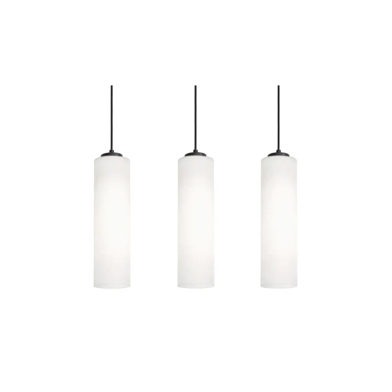 Black Linear Pendant from the Leo Collection