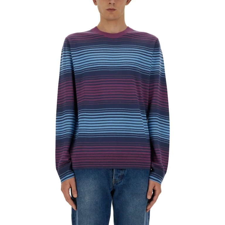 Moncler 条纹翻领衫