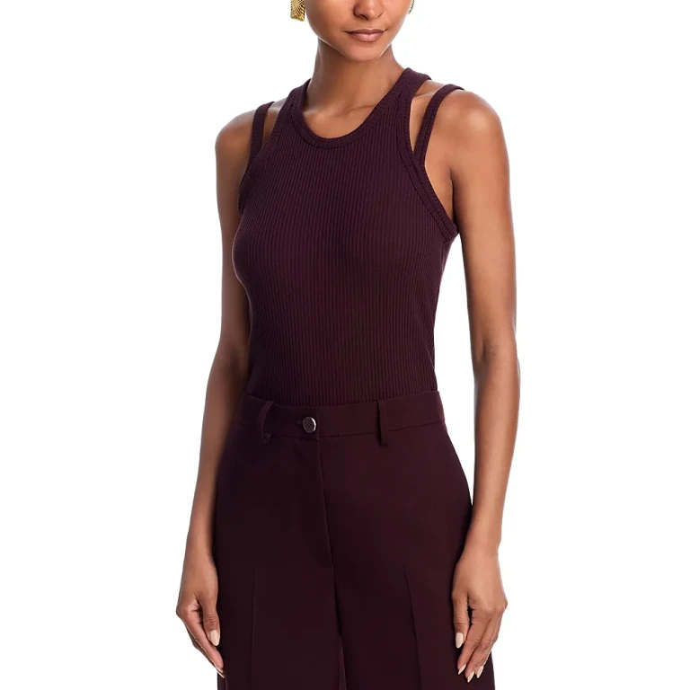 Helmut Lang Double Strap Racerback Tank