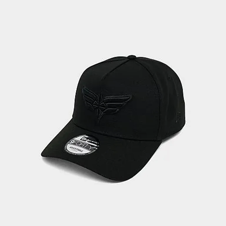 New Era Las Vegas Aces WNBA 9FORTY Tonal Snapback Hat in Black