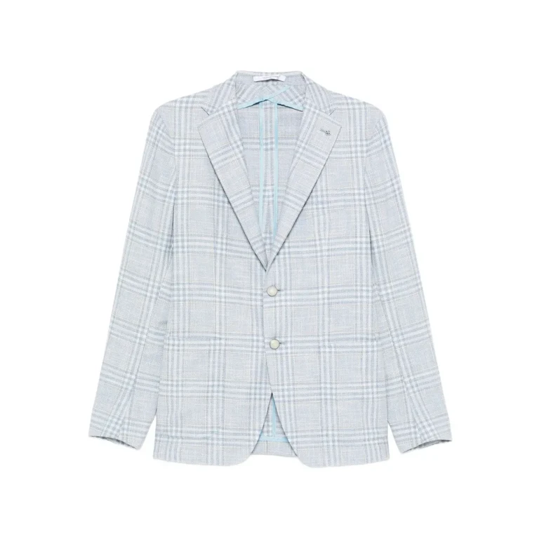 Tagliatore Check Two-button Blazer