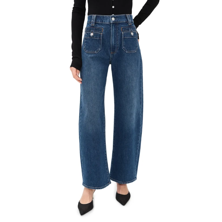 PAIGE Arellia Ankle Jeans with Welt Tab Patch Pockets Paradox 27