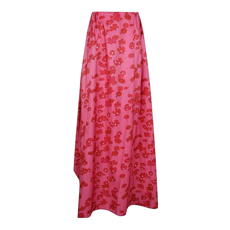 Bernadette Jupe Midi - Rouge