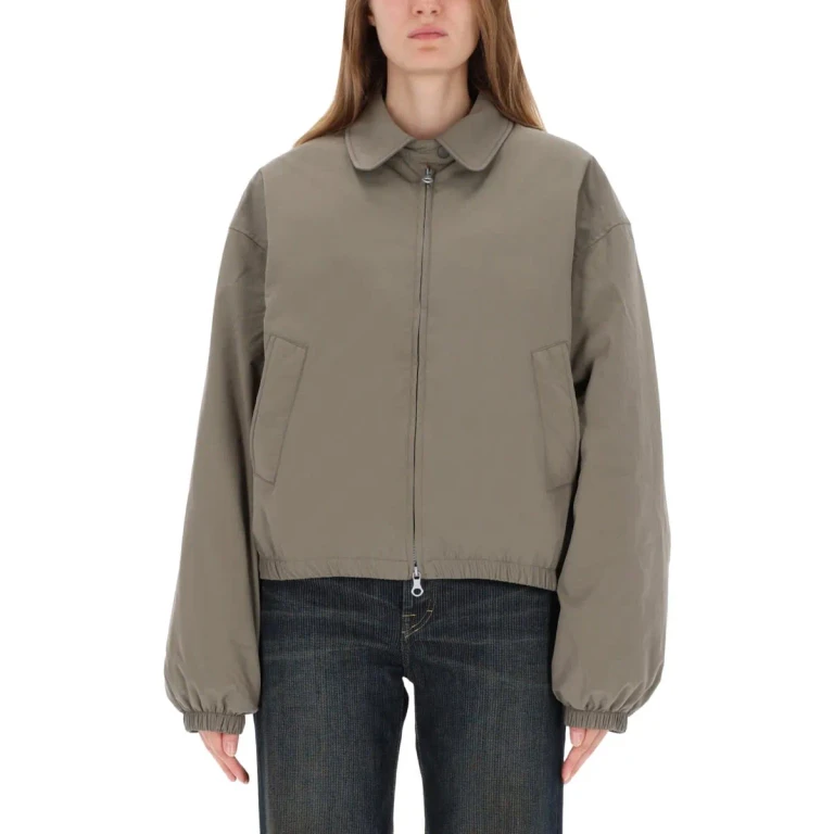 Our Legacy cropped Avenue Puffa Jacket