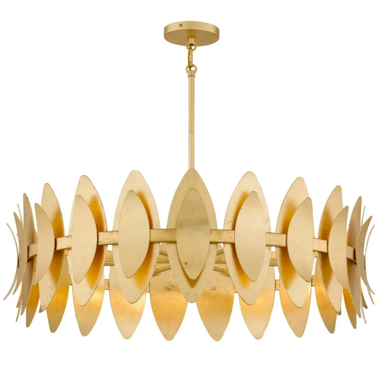 Gold Leaf Pendant from the Hayley Collection