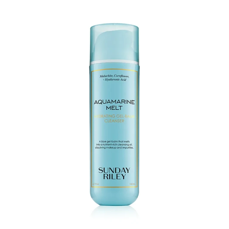 Sunday Riley Aquamarine Melt Hydrating Gel Balm Cleanser 4.7 oz.